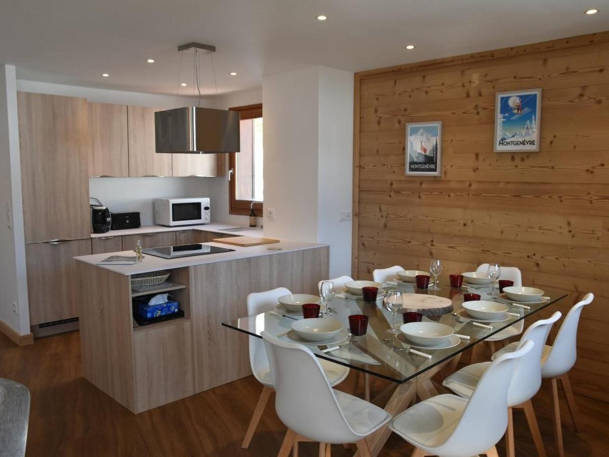 Duplex Renove 3 Chambres Avec Wi-Fi, Garage, Balcon Sud, Proche Pistes A Montgenevre - Fr-1-266-162 Eksteriør bilde